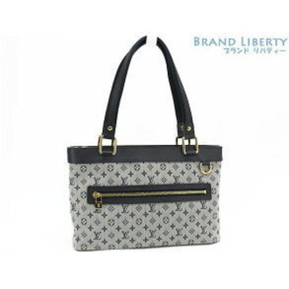 Louis Vuitton Monogram Lucille PM Shoulder Bag Blue - Picture 1 of 9